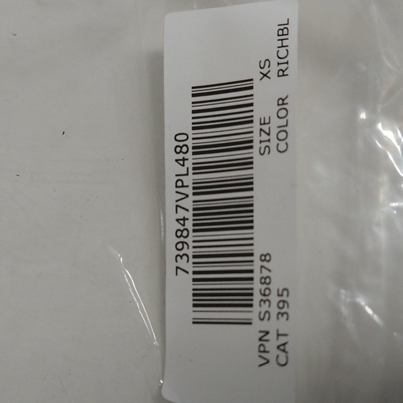 NEW! Colleen Lopez Mesh Leaf / Floral Faux Leather Jacket, Rich Blue - Picture 13 of 13